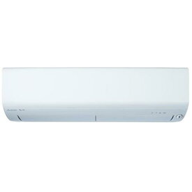 エアコン(5.7kw〜) 室内外機セット 三菱 Rシリーズ 霧ヶ峰 ルームエアコン 冷房/暖房：23畳程度 単相200V MSZ-R7126S-W