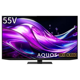 テレビ51型〜55型 テレビ TV シャープ SHARP AQUOS 有機ELテレビ 55V型 量子ドット 4T-C55HS1 15時まで当日出荷※営業日・入金済