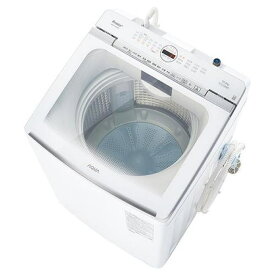 洗濯機(全自動 6.1kg〜8kg) 洗濯機 縦型 全自動洗濯機 アクア 縦型 8kg 全自動洗濯機 ホワイト Prette plus AQUA 新生活 二人暮らし AQW-VX8A-W
