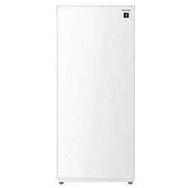 冷凍庫(〜150L) 一人暮らし ひとり暮らし 小型 シャープ 冷凍庫 前開き（126L・右開き 左開き）ファン式 冷凍・冷蔵切り替え可 耐熱トップテーブル ホワイト FJ-HF13H