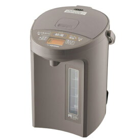電気ポット 湯沸し器 湯沸し機 保温 象印 ゾウジルシ ZOJIRUSHI VE電気まほうびん 優湯生 ライトブラウン 3.0L /蒸気セーブ機能つき CV-GC30