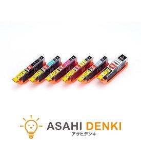 パソコン周辺機器 PC キーボード マウス カラークリエイション キヤノン用互換インクカートリッジ 6色セット CIC-380381XL6P