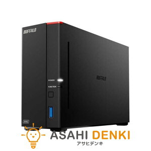 �n�[�h�f�B�X�N HDD �o�b�t�@���[ BUFFALO LinkStation 2.5GbE���� DTCP-IP�Ή� NAS 1�h���C�u 8TB LS710D0801