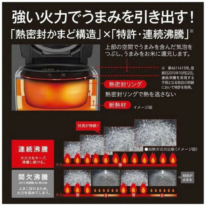 楽天市場】炊飯器 ライスクッカー 三菱 MITSUBISHI 三菱IHジャー 炭炊
