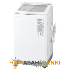 洗濯機(全自動 9.0kg〜11kg) 洗濯機 縦型 全自動洗濯機 アクア AQUA 10.0kg ホワイト AQW-VA10R-W