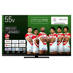 er51^`55^ er TV  REGZA(OU) ^CVtg}V4K Mini LEDtOU 55V^ 55Z870M