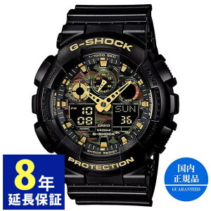�r���v�E���v �E�H�b�` ������� �J�V�I G-SHOCK �W�[�V���b�N �y�������K�i�z Camouflage Dial Series �����Y �u���b�N GA-100CF-1A9JF