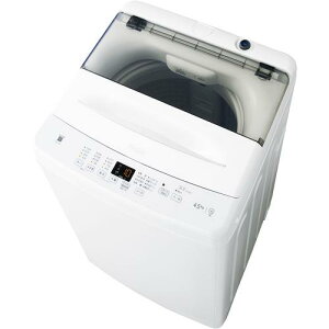 @(S `6.0kg) @ c^ l炵 ЂƂ炵 nCA[ Haier 4.5kg zCg JW-U45B-W