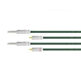 その他オーディオ機器 オヤイデ OYAIDE RCAケーブル RCA端子 TS phone変換ケーブル(5.0m・ペア) QAC-222 RTS [1m]