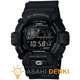 腕時計・時計 ウォッチ おしゃれ カシオ G-SHOCK ジーショック ブラック フルオートLEDライト スタンダードモデル GW-8900A-1JF