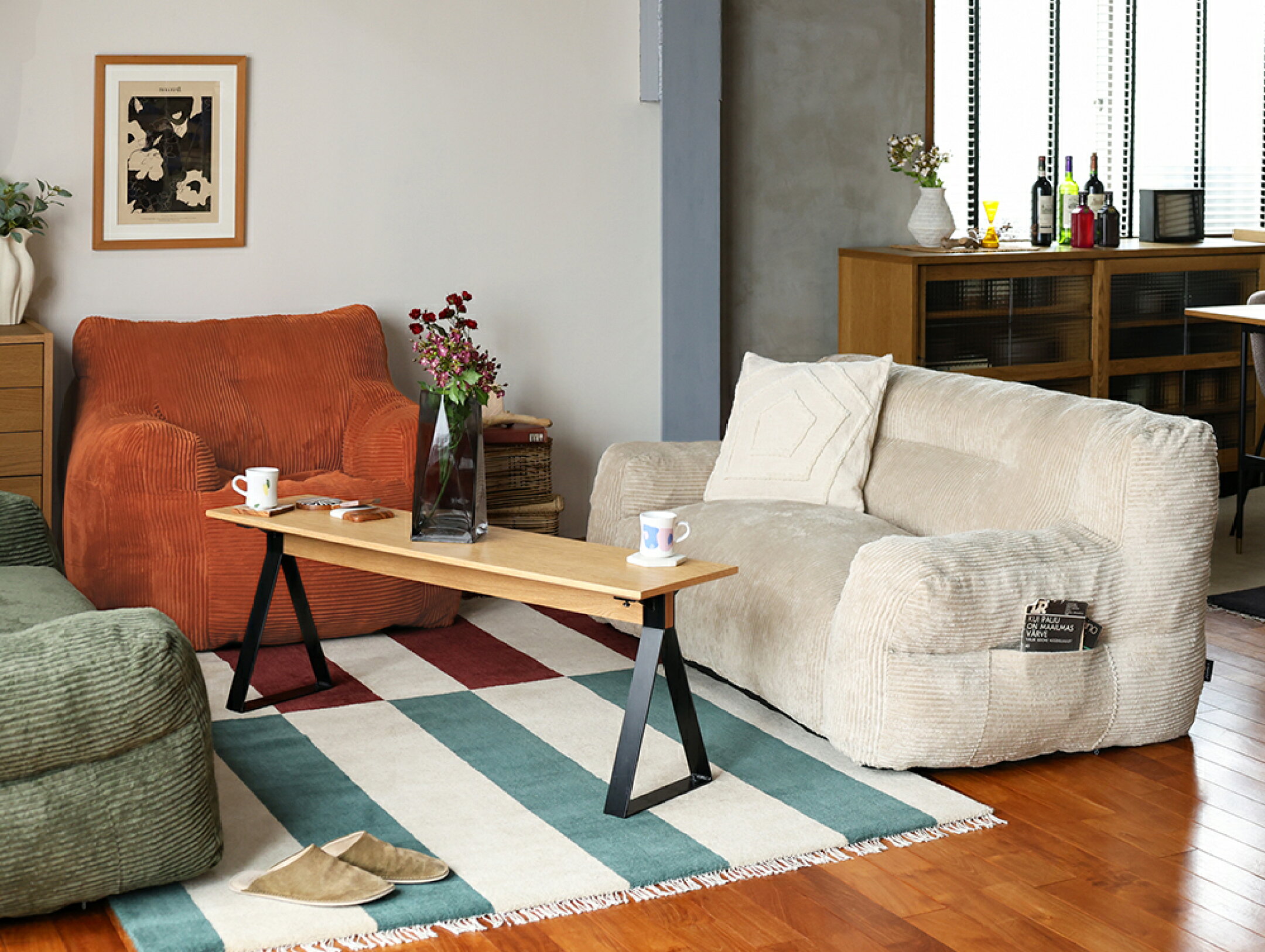 a.depehe(アデペシュ) dough 2seat sofa ダフ 2シートソファ