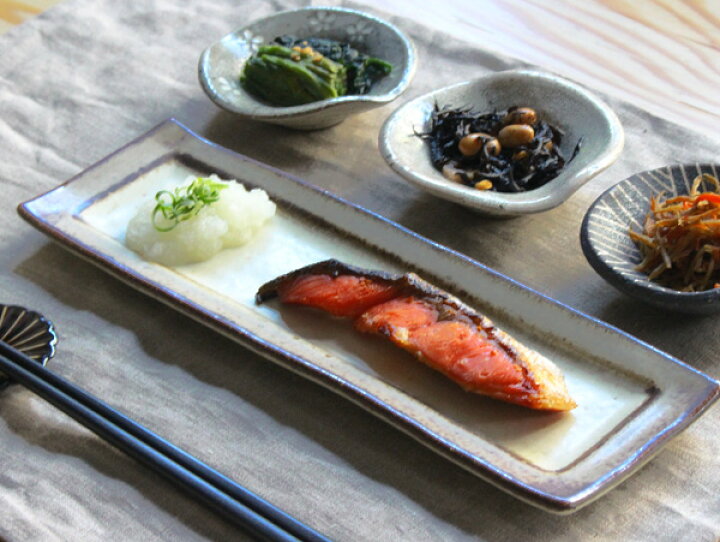 楽天市場 スーパーsale10 Off 角所 付き出し皿 長皿 角皿 焼き魚 皿 シンプル 日本製 陶器 和風 和 和食 オードブル 前菜 長方形 おしゃれ インテリア 雑貨 キッチン A Depeche アデペシュ 家具通販