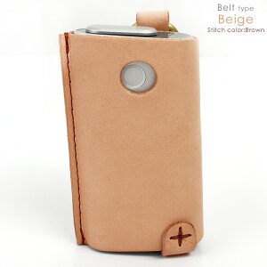 glo グローケース 本革 日本製 栃木レザー クリーク仕立て グローカバー 指ベルト 機能付き レザーケース 牛革 メイドインジャパン