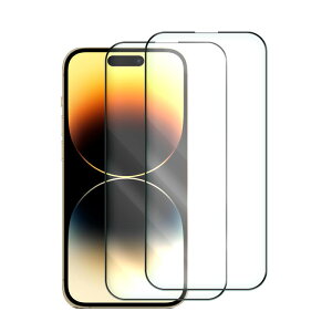 2���Z�b�g �����K���X�t���ی�t�B���� �O�ʃJ�o�[ ���� �^�C�v �t���t�B���� iPhone15Pro Max iPhone15PLus iPhone14Pro Max iPhone14Plus iPhoneSE��3���� ��2���� iPhone13Pro Max mini iPhone12Pro Max iPhone11Pro iPhoneXS iPho