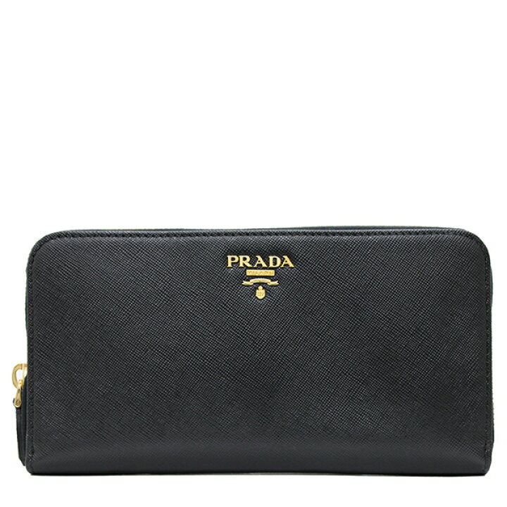 楽天市場】PRADA 1M0506 SAFFIANO METAL NEROプラダ ラウンド 