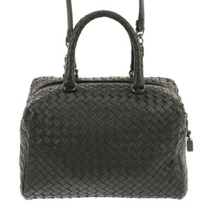 BOTTEGAVENETA386496-V0016-8175ボッテガヴェネタレザーボストンバッグブラック