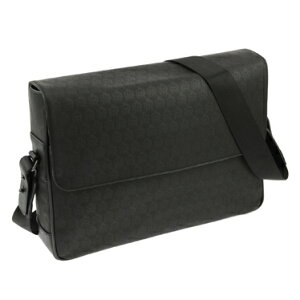 DUNHILLL3K765AWINDSORSHOULDERBAGCOATEDCANVASBLACKダンヒルショルダーバッグPVCコーティングキャンバス×レザーブラック×ガンメタ