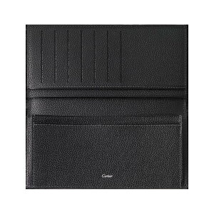CARTIERL3000770カルティエ財布長財布メンズサントス札入れブラック