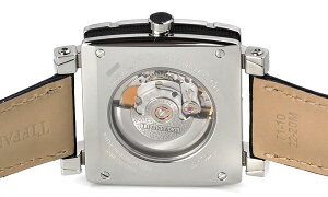 TiffanyZ1100.70.12A10A71AティファニーAtlasGentSquareメンズ腕時計ブラック×シルバー