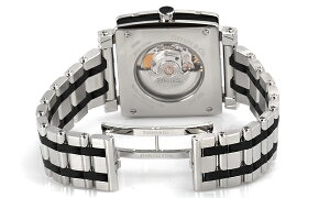 TiffanyZ1100.70.12A10A00AティファニーAtlasGentSquareメンズ腕時計ブラック×シルバー