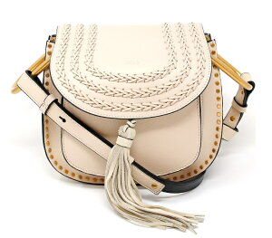Chloe3S1219-H68-B9ESACSPORTEEPAUHUDSONクロエショルダーバッグレザーアブストラックホワイト×ゴールド※取寄品