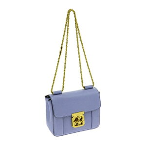Chloe3S0667-733-80Rクロエショルダーバッグレザー×チェーンショルダーウィステリアバイオレット