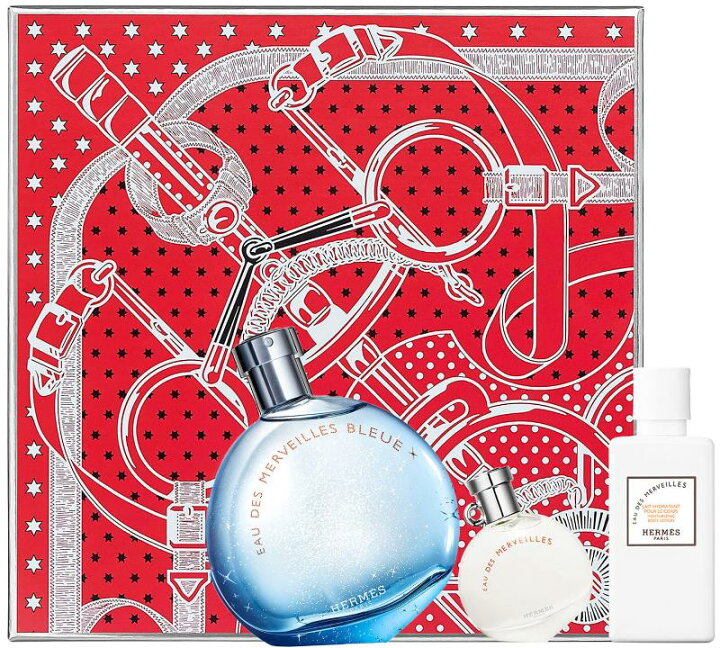 楽天市場】HERMES GIFT SETEAU DES MERVEILLESBLEUE FETES EN HERMES 