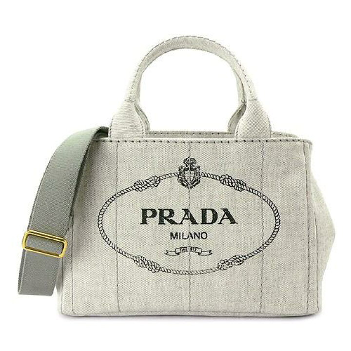 楽天市場】PRADA1BG439 DENIM/BIANCOプラダ 2WAYバッグデニムビアンコ 