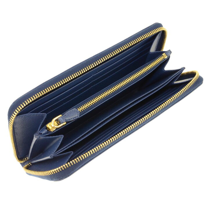 楽天市場】PRADA 1ML506-S/ME/BLUETTEプラダ ラウンドファスナー長財布 