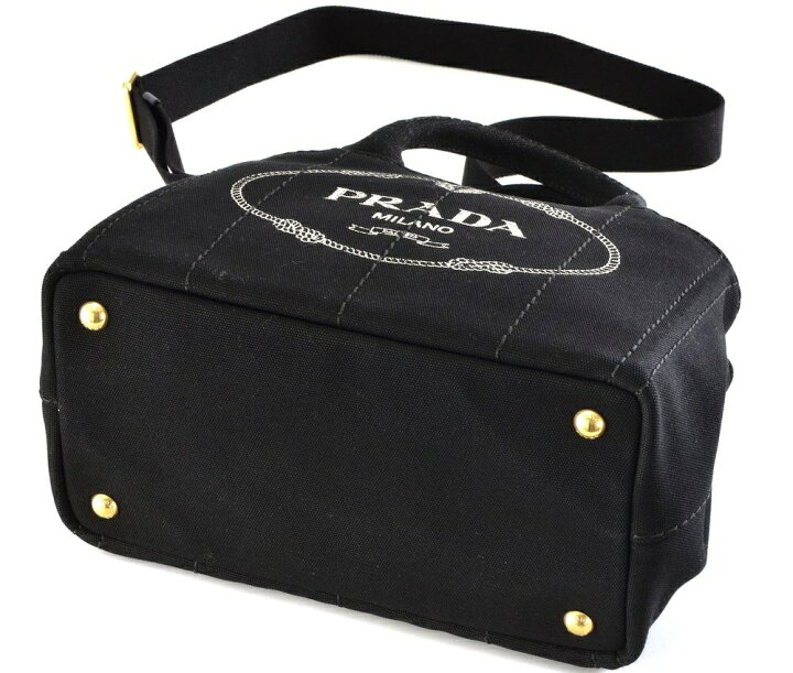 楽天市場】PRADA 1BG439-ZKI-F0002 CANAPA NEROプラダ カナパ 2WAY  