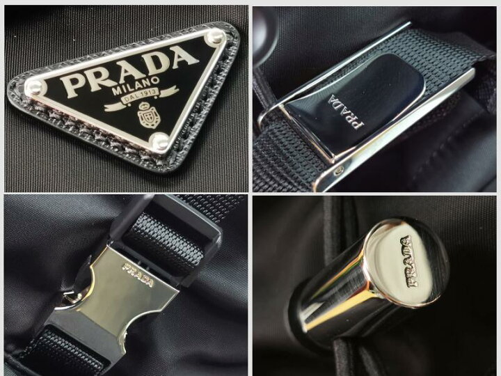 楽天市場】PRADA 2VZ019-2DMG-F0002TESSUTO NERO Re-Nylonプラダ  