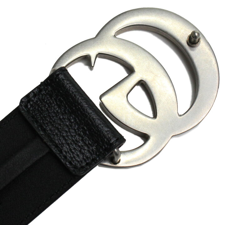 楽天市場】GUCCI 406831-DJ20N-1000グッチ ダブルG バックル レザー 