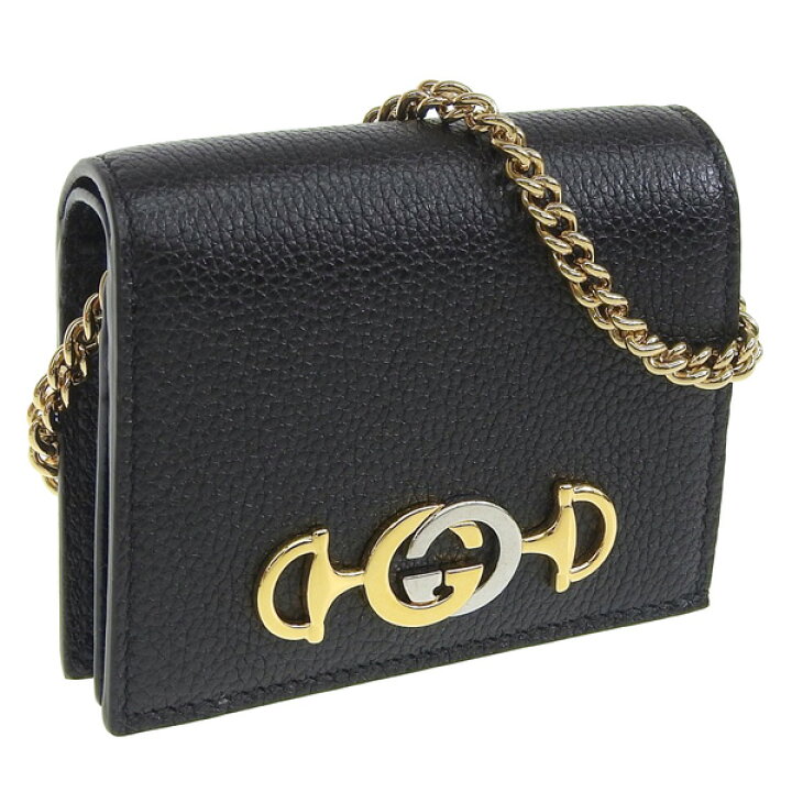 楽天市場】GUCCI 570660-1B90X-1000 ZUMIグッチ ズゥミ 二折財布 