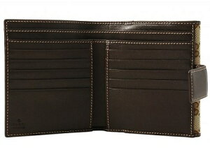 GUCCI245727-FAFXG-9643LOVELYグッチラブリーWホック財布ハートシェイプインターロッキングGキャンバス×カーフレザーベージュ×ダークブラウン×ライトゴールド