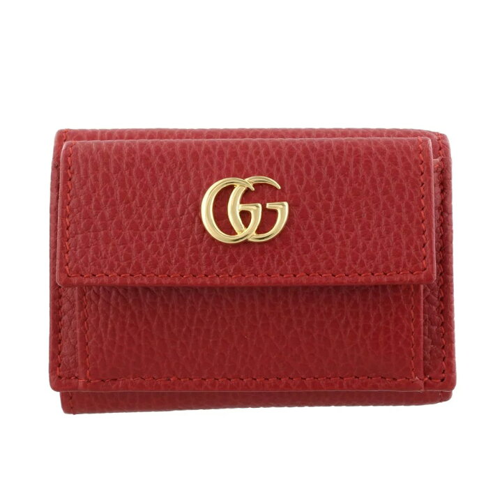 楽天市場】GUCCI 523277-CAO0G-6433 GG MARMONTグッチ GGマーモント3折  