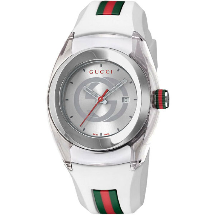 楽天市場】GUCCI YA137302 SYNC WHITE WATCHグッチ シンク レディース 