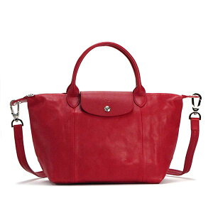 LONGCHAMP1512-737-045LEPLIAGECUIRロンシャンルプリアージュキュイール折りたたみ2WAYバッグレザーCHERRY