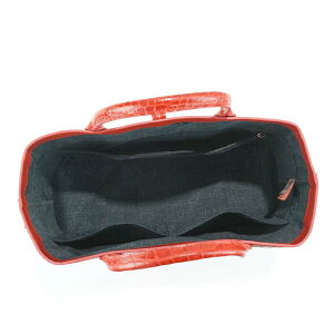 LONGCHAMP1986-858-545ROSEAUCROCOロンシャンロゾクロコハンドバッグレザーレッド