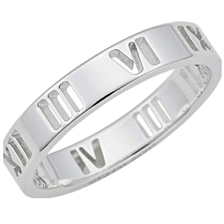 楽天市場】Tiffany&Co. ATLAS NARROW RINGティファニー アトラス ナ 