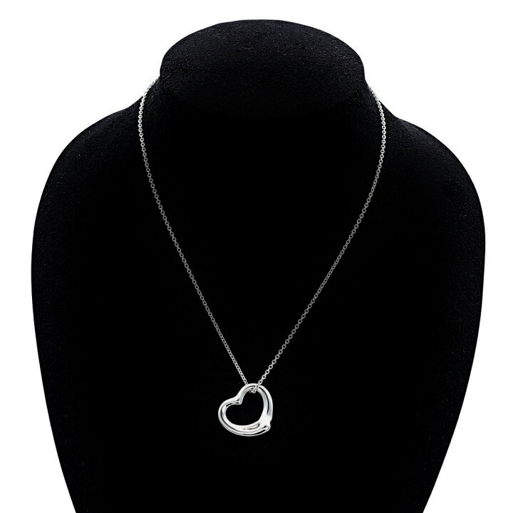 楽天市場】Tiffany&Co. 10660084ELSA PERETTIOPEN HEART PENDANT 22mm 