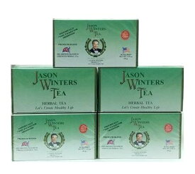 JASON WINTERS TEAジェイソン ウィンターズ・ティー日本専用正規品 プレミアムブレンドプレミアム ハーブティー5箱 (36g 1.2g×30袋）