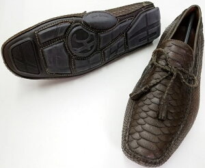 FRANCOCUADRAA02PWMNDRAVERPITHONMLRBACKPIOMBO/BESERROPAGANIMENSCASUALDRAIVINGSHOESフランククアドラメンズカジュアルドライビングシューズパイソン×カーフ×ラバーMEXICO/27.5USA/8.5JAPAN/約26〜26.5cmパガーニ/ブラウン系
