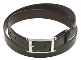 CARTIER L5000599 TANK DE CARTIER BELTカルティエ タンク ベルトユニセックス リバーシブルカウハイドレザー パラジウムフィニッシュ バックルブラック×ダークブラウン×シルバーストリンガシステム 〜115cm対応