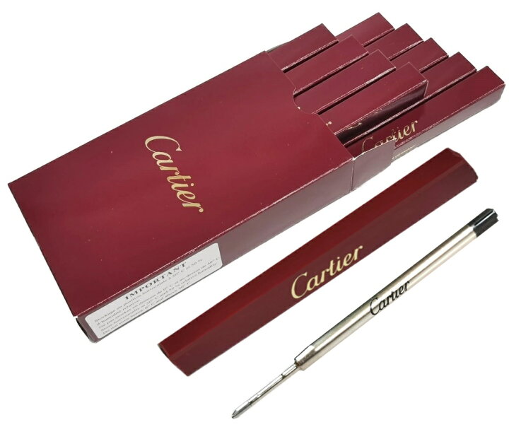 楽天市場】Cartier CRMXE0QJ6X BOXBALLPOINT REFILL BLACK Mカルティエ 