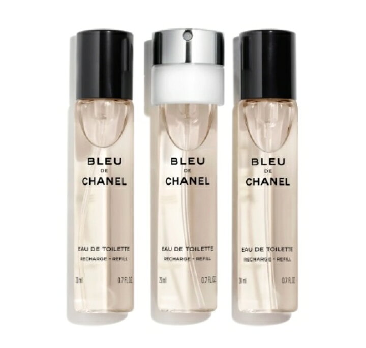 楽天市場】BLEU DE CHANELEAU DE TOILETTREFILL 20ml×3ブルー ドゥ 