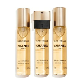 CHANELGABRIELLE CHANELEAU DE PARFUMREFILL 20mlx3ガブリエル シャネルオー ドゥ パルファム リフィルCHANEL ショップバッグ付