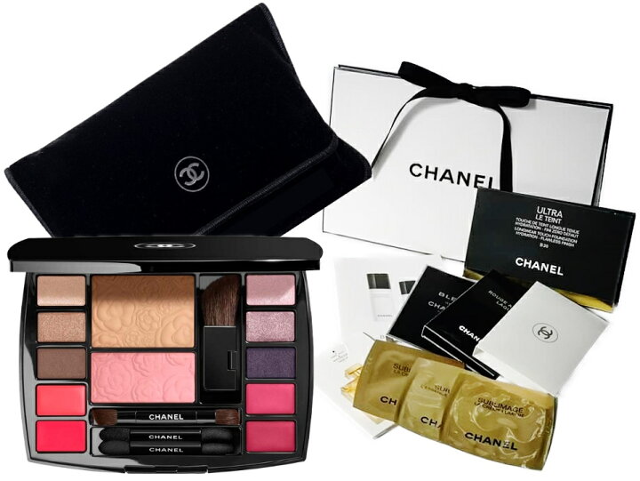 楽天市場】CHANEL TRAVEL MAKEUP PALETTE“HARMONIE DE CAMELIAS 