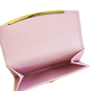 SalvatoreFerragamo22C877-683288-PKサルヴァトーレフェラガモWホック財布レザーロードデンドロン×ゴールド※取寄品