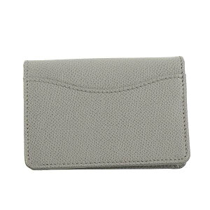 SalvatoreFerragamo22D198-683349-GYサルヴァトーレフェラガモカードケースレザーアーバングレー×ゴールド※取寄品