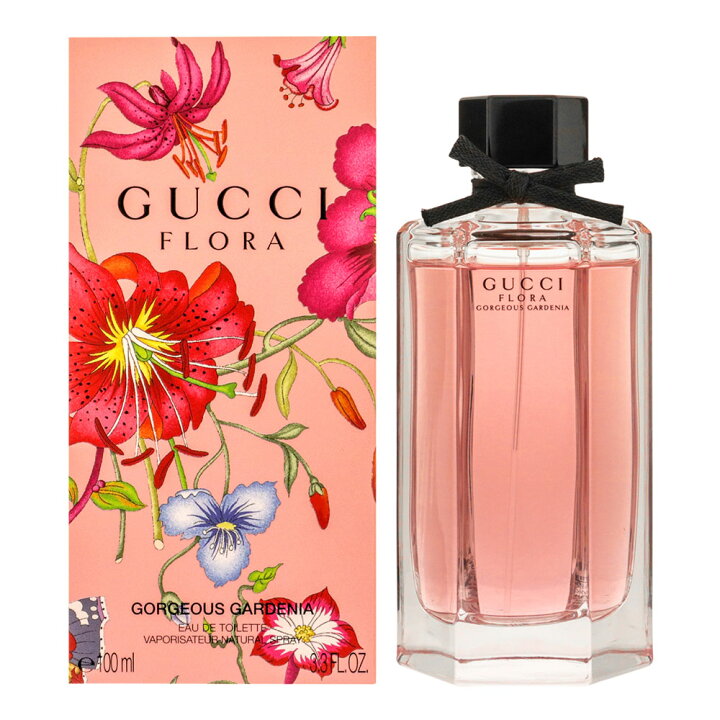 楽天市場】GUCCI FLORA GOGEOUS GADENIAEAU DE TOILETTE 100mlフローラ 